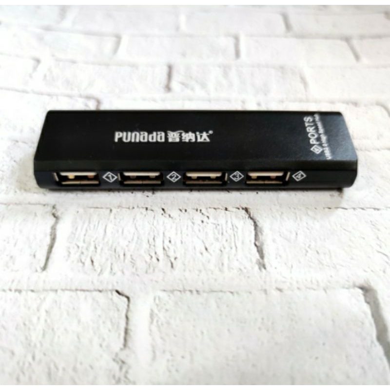 SKU-1252 USB HUB 2.0 PUNADA 4 PORT WITH ADAPTOR 1004S SUPPORT 1004S SUPPORT HDD 1 TB