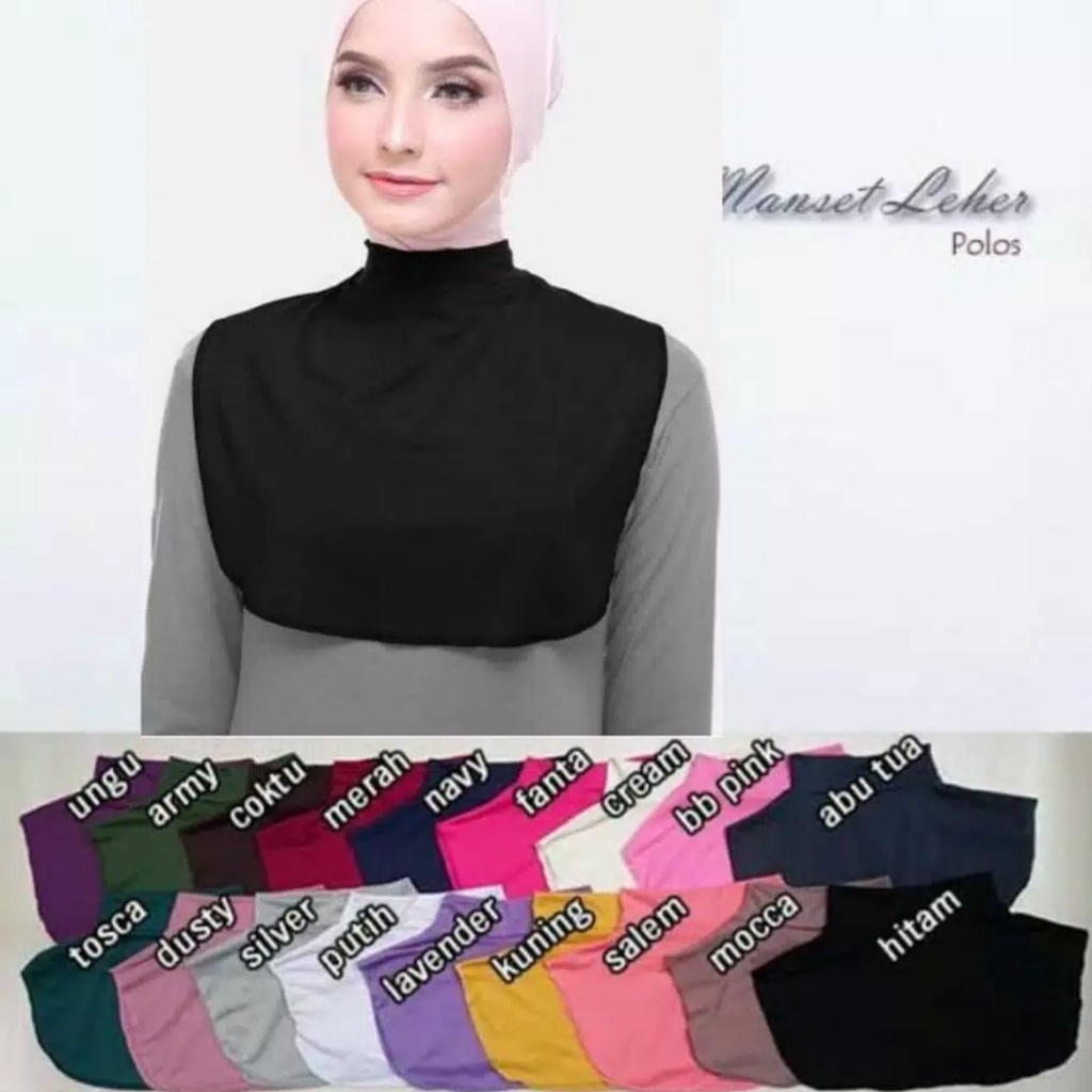 Manset Leher | Manset Dalaman | Manset Hijab-1