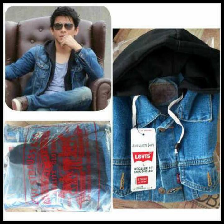PROMO JAKET JEANS HOODIE / JAKET LEVI'S ARIEL / JAKET HOODIE LEVIS ARIEL