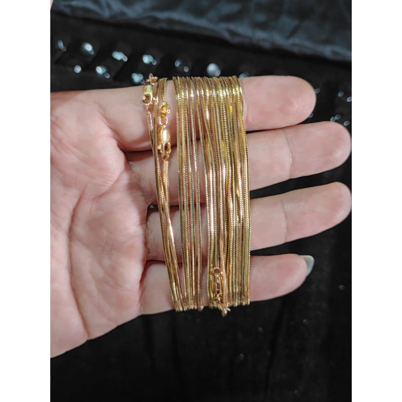 KALUNG PERAK  FLEXI ( PJ 45 CM ) KUALITAS IMPORT