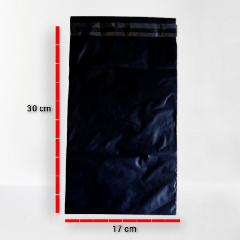 PLASTIK POLYMAILER 25x30 CM (ISI 100 LEMBAR) HITAM