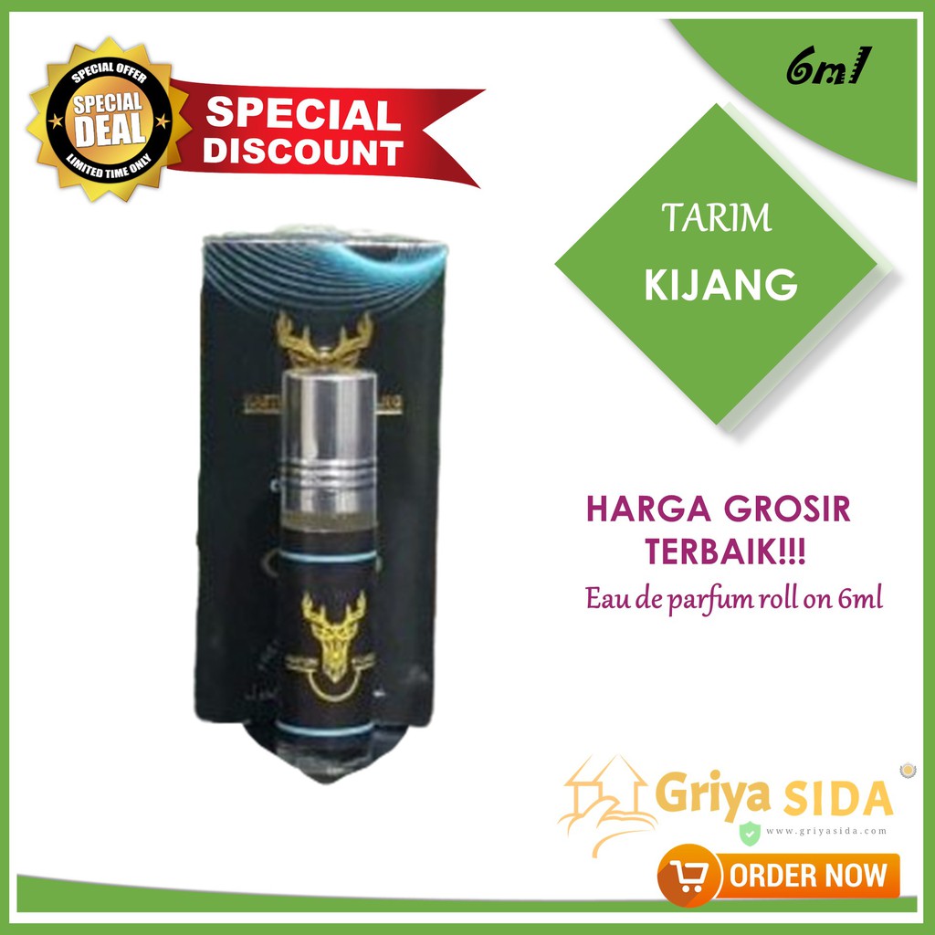 Parfum kasthuri kijang 6ml tarim minyak wangi aroma kasturi mirip al rehab PROMO!