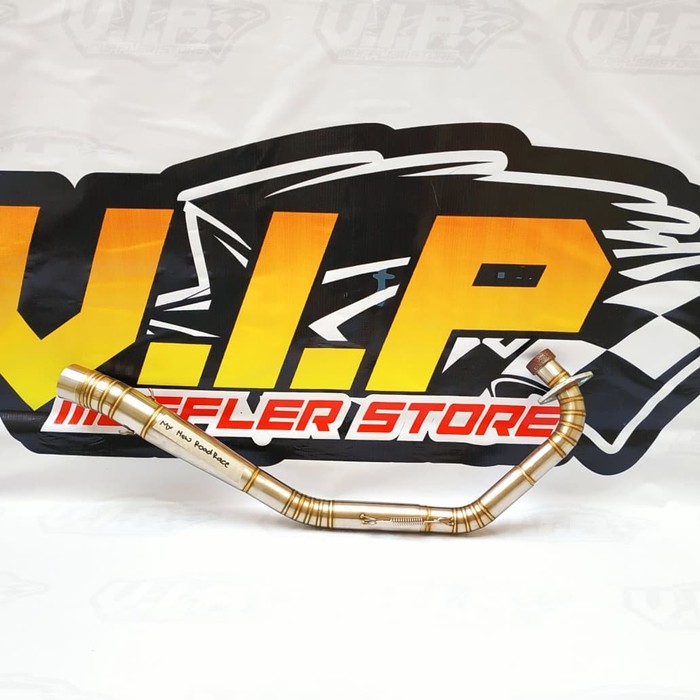 LEHER KNALPOT JUPITER MX NEW TIPE ROADRACE FULL STINLESS