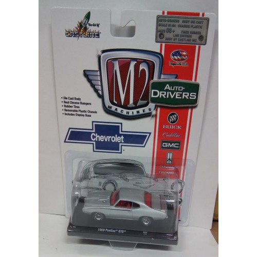 Diecast Mobil M2 Machines 1/64 Pontiac GTO 1969