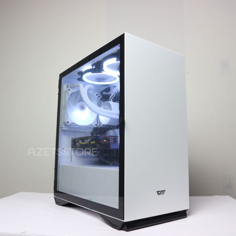 PC Rakitan - Asrock Gaming PC Intel Core i5 9400 Radeon RX RX 5500XT 4GB DDR6 White Series