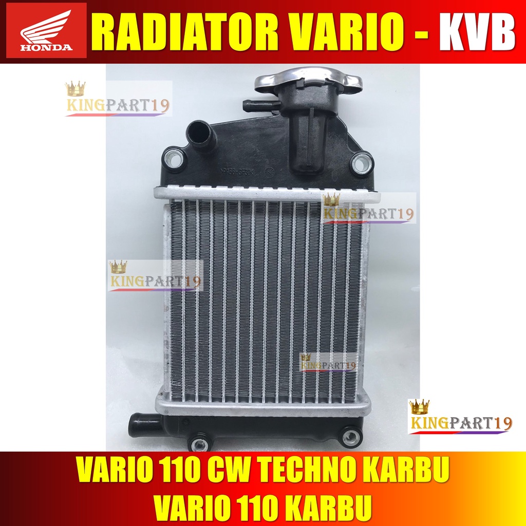 RADIATOR VARIO 110 KARBU TECHNO CW OLD LAMA  - RADIATOR VARIO 110 KARBU LAMA - RADIATOR VARIO KVB