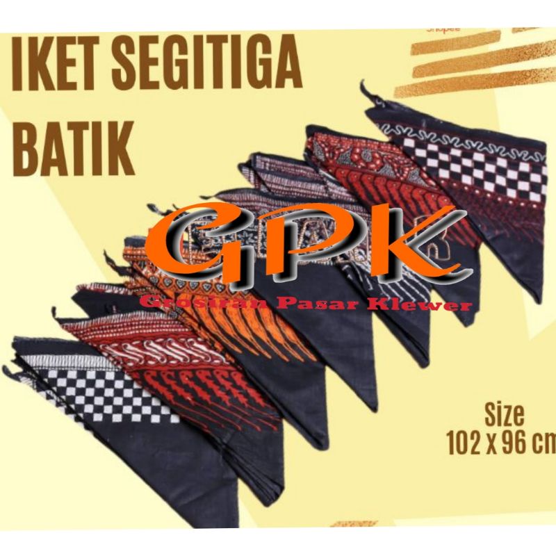Produsen Iket Batik Slayer Iket Batik Segitiga Iket Segitiga Udeng Batik