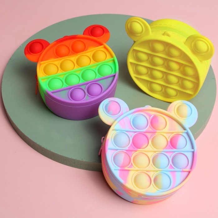 

Gaya Tseloop-A17 Tempat Pensil Pop It 2In1 Mainan Pop It Rainbow Murah