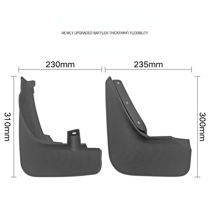 1 Set Mud Flap Pelindung Splash Untuk Fender Mobil Ford Explorer 2020 2021 2022