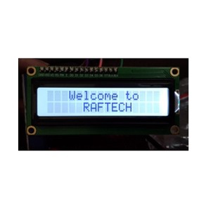 LCD Display 1602 1602A Gray Screen Warna Abu-abu Karakter Biru