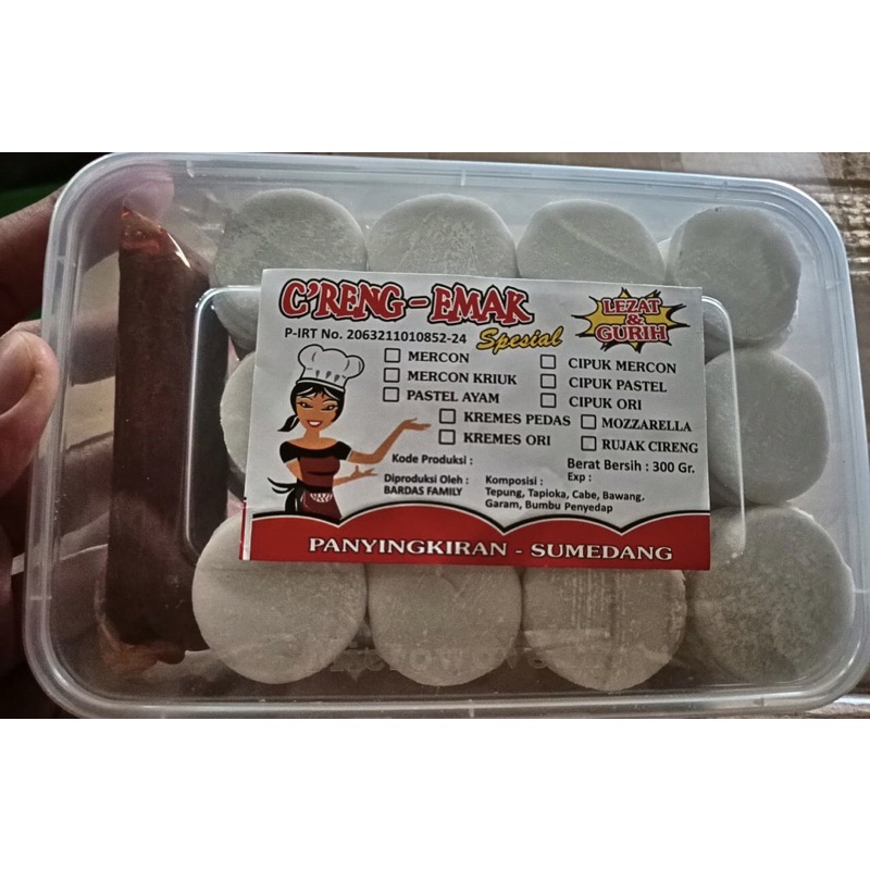 

CIPAK BUMBU KACANG CIRENG EMAK SUMEDANG