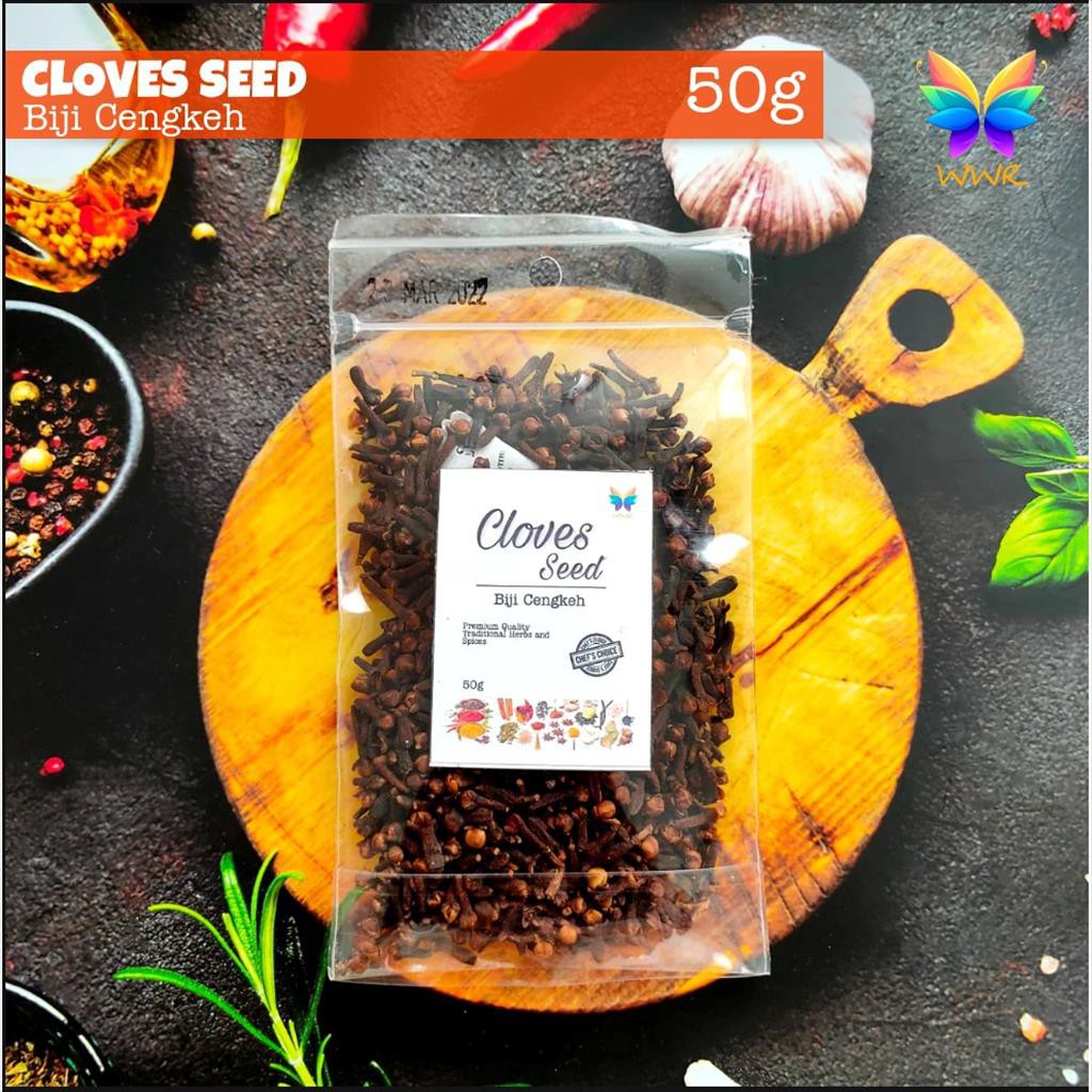 

Rempah Utuh BIJI CENGKEH / Cloves Seed 50g PREMIUM by WWR