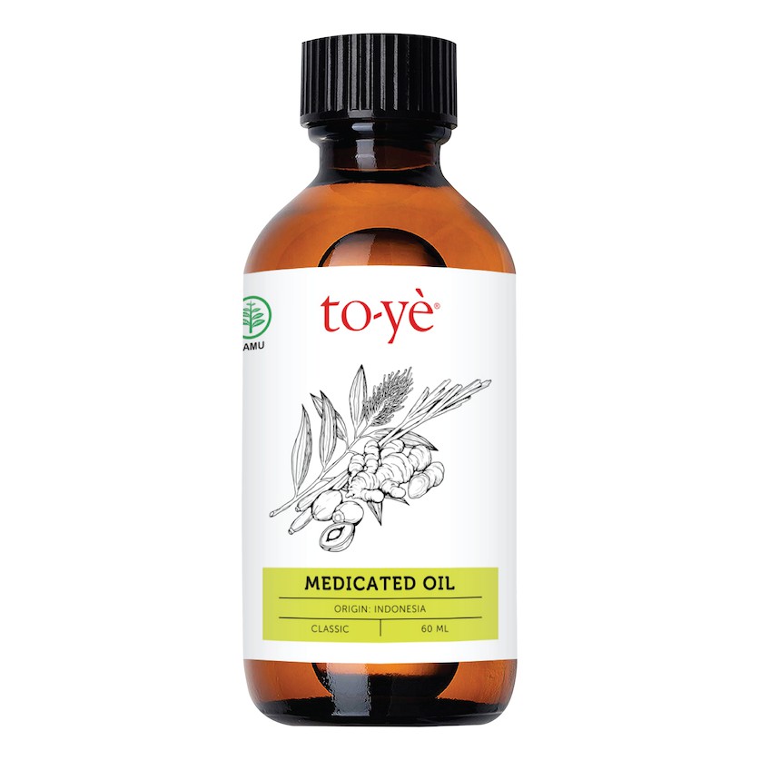 Toye Medicated Oil 60 ml (minyak gosok / Minyak pijat)