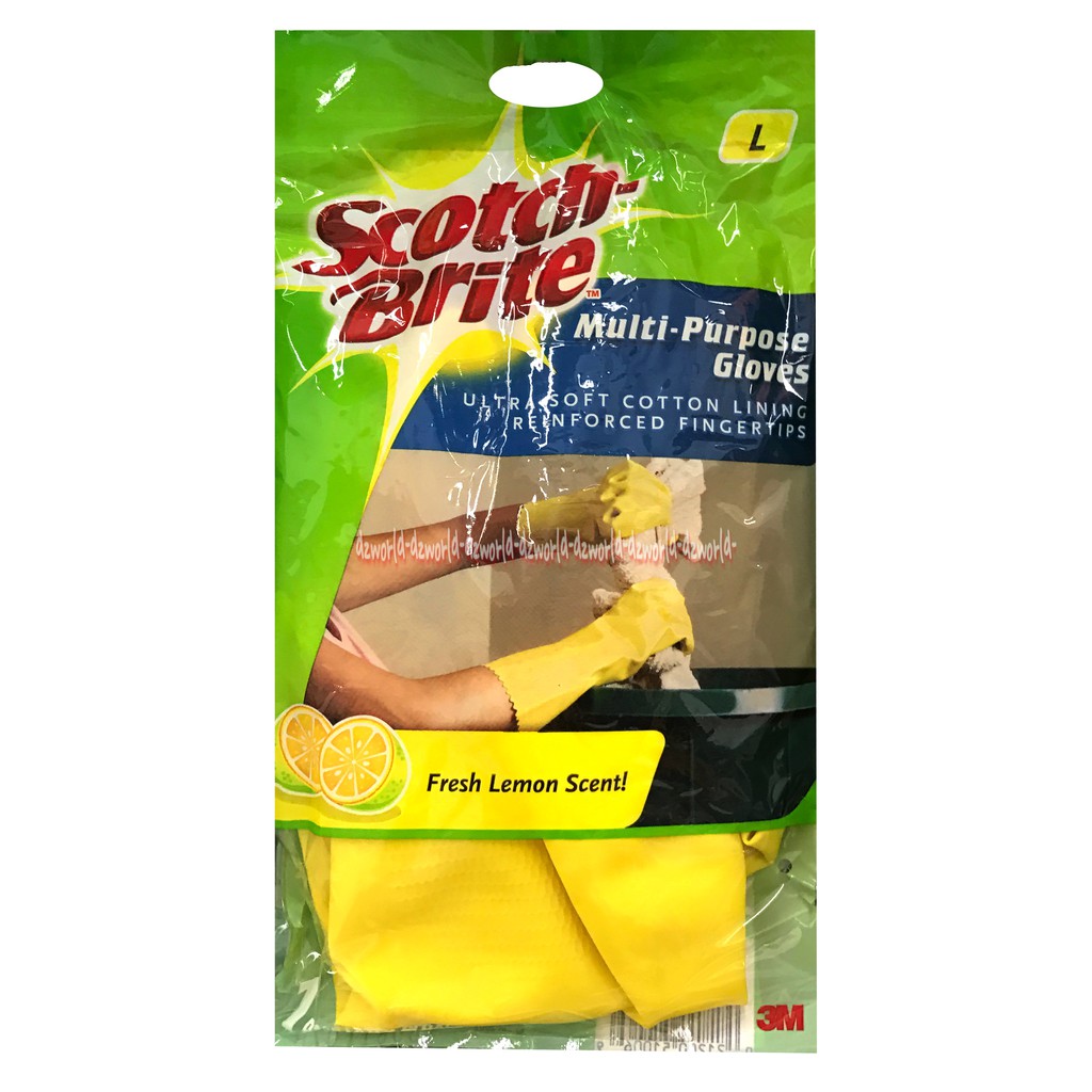 Scotch Brite Multi Purpose Gloves Sarung Tangan Untuk Bersih Bersih Sarung Tangan Serba Guna