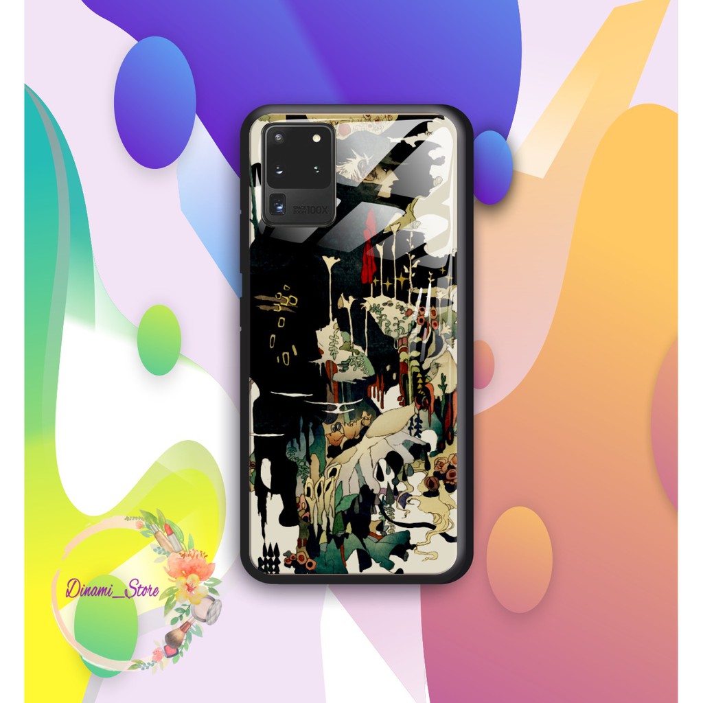 Back case glass ART WALLPAPER Iphone 5 6 6g 6g+ 7 7g 7g+ 8 8+ Xr X Xs Xs Max Se 2020 11 Pro DST1439