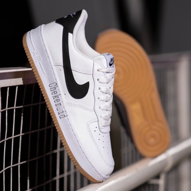 PRIA &amp; WANITA NK3 A!R FORC3 1 ONE WHITE BLACK SOLE GUM PUTIH HITAM FULL WHITE SEPATU SNEAKERS PUTIH  PRIA DAN WANITA SNEAKERS ANAK PEREMPUAN SNEAKERS ANAK LAKI LAKI SEPATU SNEAKERS PRIA WANITA SEPATU CASUAL ATAU SEPATU