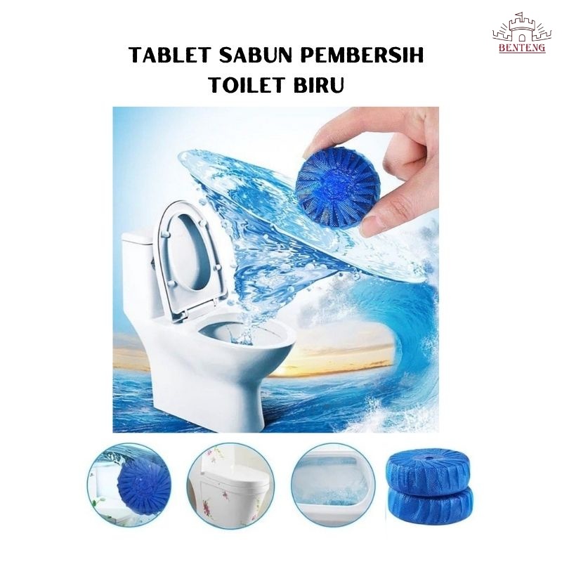 SP01- Sabun Pembersih Toilet 50 Gram Biru Tablet