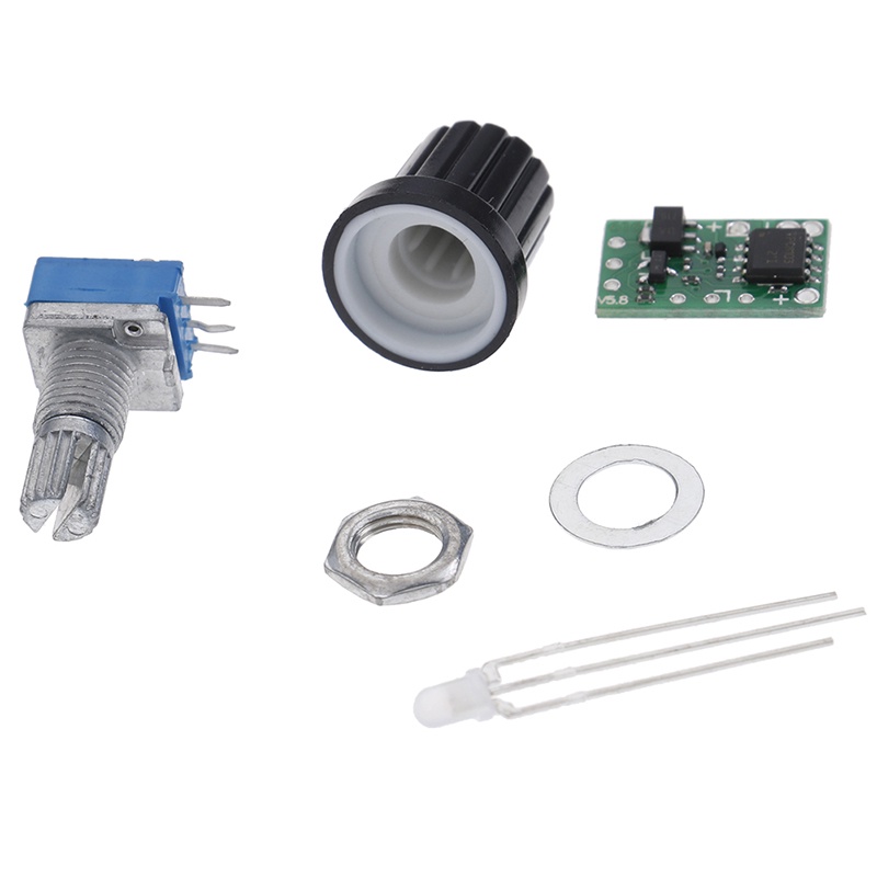 616dev V5.5 DC 12-24V Papan Kontrol Temperatur LED mini