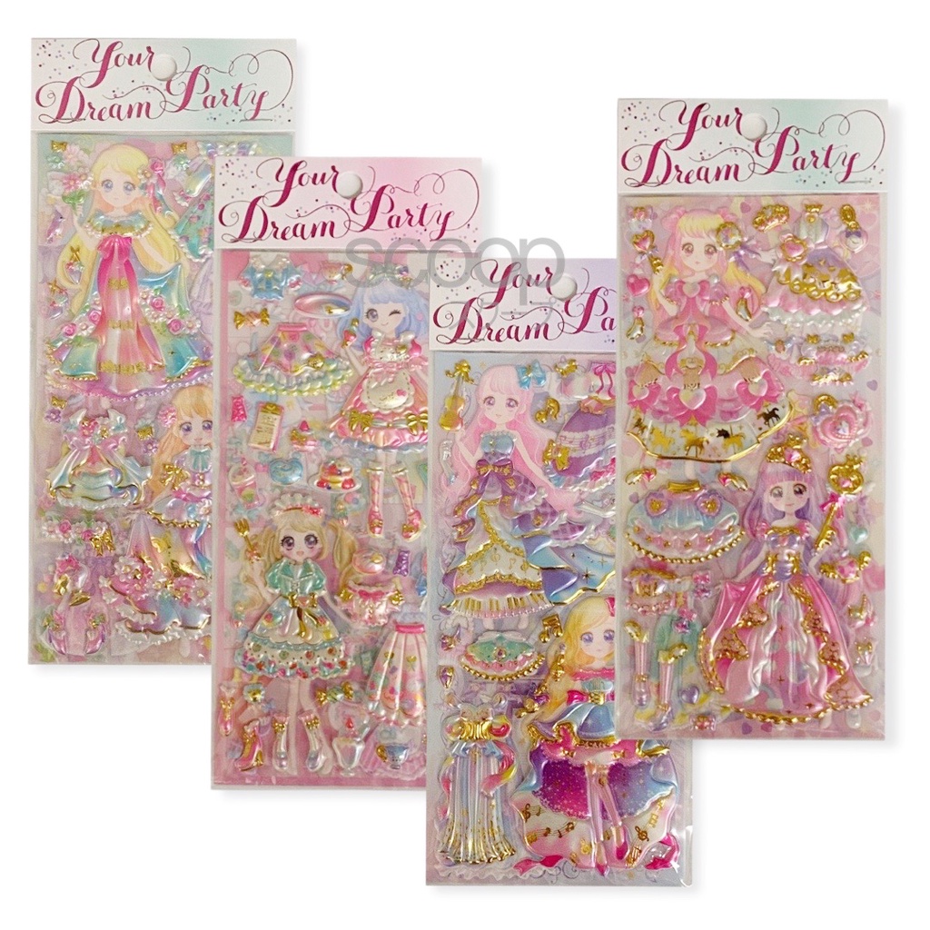 

Scoop Sticker/Stiker Spons 3D Dress Up 64341400