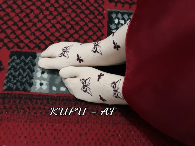 @12 PASANG Kaos kaki jempol motif COKSU
