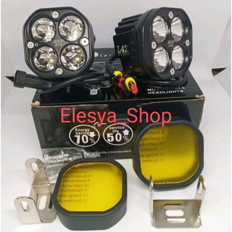 Sepasang Lampu tembak sorot led Cree 4 Mata L4Z 4X4 Cree led sport light for N Max X Max