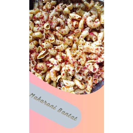 

Makaroni bantat / snack / pedas gurih /makanan ringan khas Tasikmalaya / Homemade