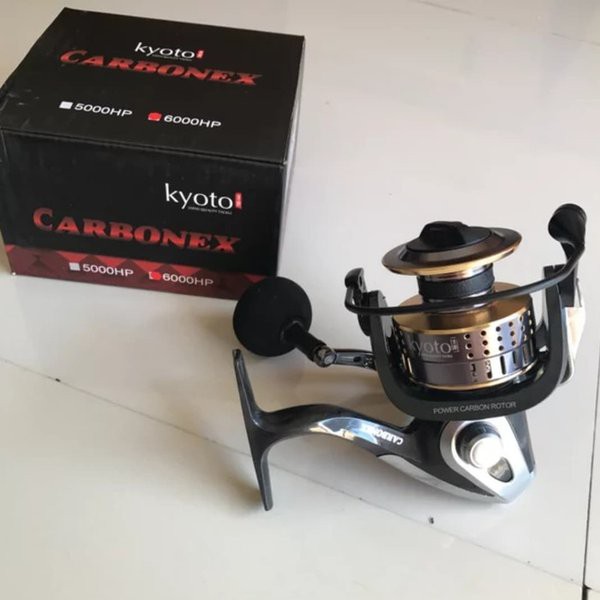 Rel Rell Kyoto Carbonex 6000 PH Gulungan Pancing Katrol Pancing Murah -Ril Pancing