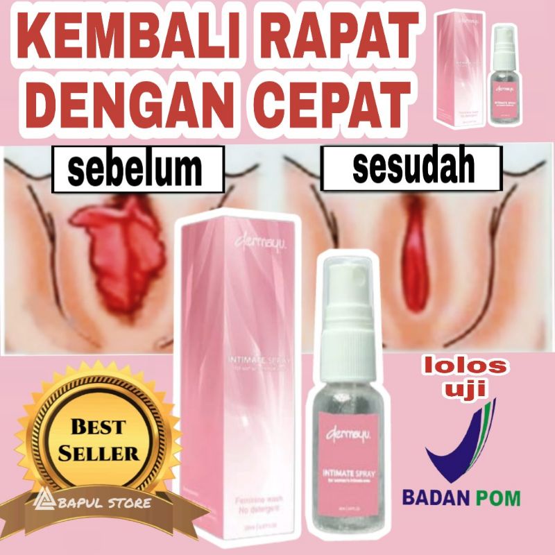 Dermayu Intimate Spray 100% Original / Penghilang Keputihan Wanita / Perapat Missv Perempuan