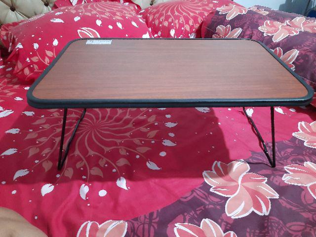 Livid Meja Laptop Coklat - Meja Belajar - Meja Lipat Serbaguna