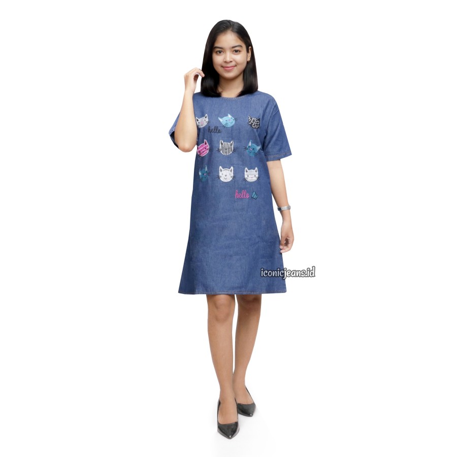 DENIM DRESS DARKBLUE SERIES