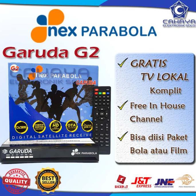 BARU Receiver GARUDA G1 Nex Parabola Lokal FTA Komplit Lengkap C Ku SCTV