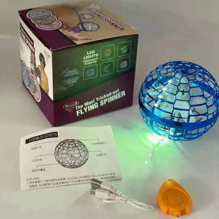 TERBARU BOLA TERBANG UFO MAINAN BOLA UFO TERBANG DENGAN LAMPU LED DRONE