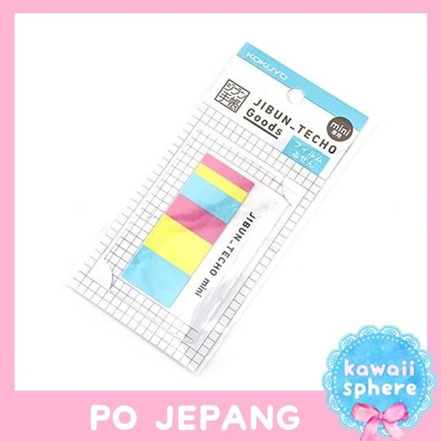 

Kokuyo Jibun Techo Film Sticky Notes | Mini B6 Slim | PO Jepang