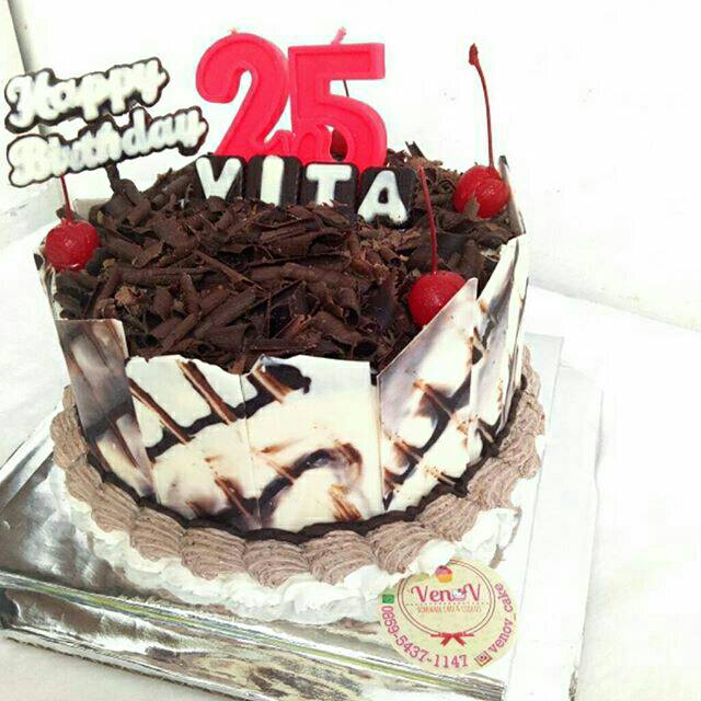 

Kue Tart Malang Ultah Ulang Tahun Chocolate - Birthday Cake