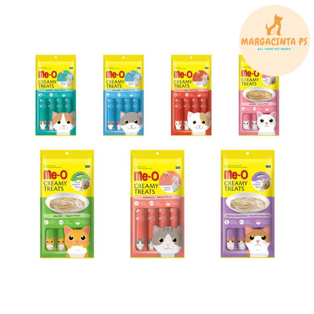 Snack Kucing MEO Creamy Treats