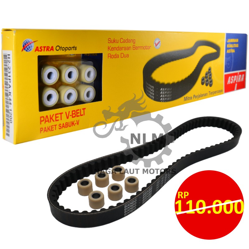 Van Belt Kit Beat Pop Esp Aspira