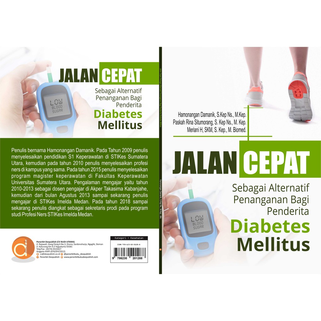 Deepublish - Buku Jalan Cepat Sebagai Alternatif Penanganan Bagi Penderita Diabetes Mellitus