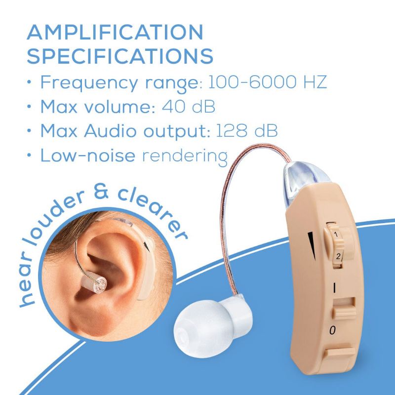 Alat Bantu Dengar Original Beurer HA50  / Beurer HA-50 Hearing Aid Bergaransi Resmi 3 tahun