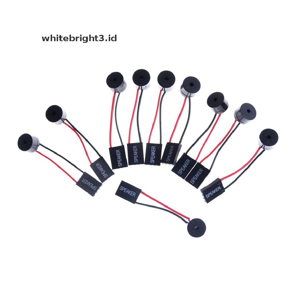 (whitebright3.id) 10pcs / set Motherboard Mainboard Komputer Dengan Speaker Buzzer