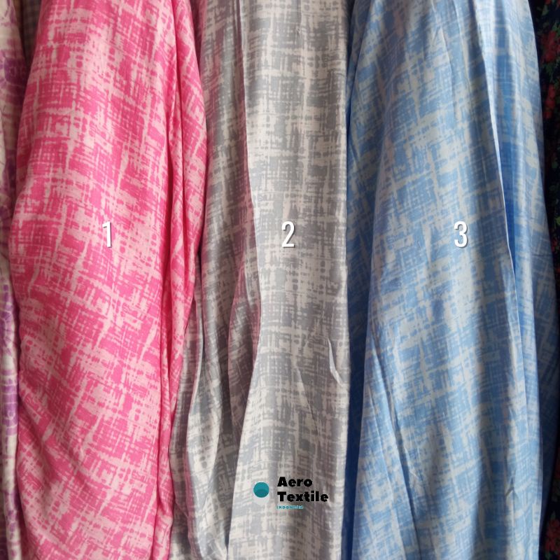 Kain Rayon Twill Motif / Rayon Twill Motif / Kain Rayon / Kain Motif /  Kain Twill