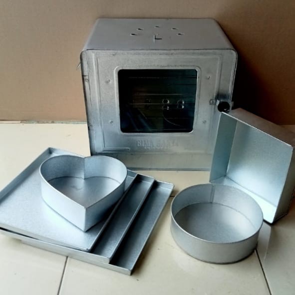 oven Bima oven kompor 3 susun free 6 PCS LOYANG