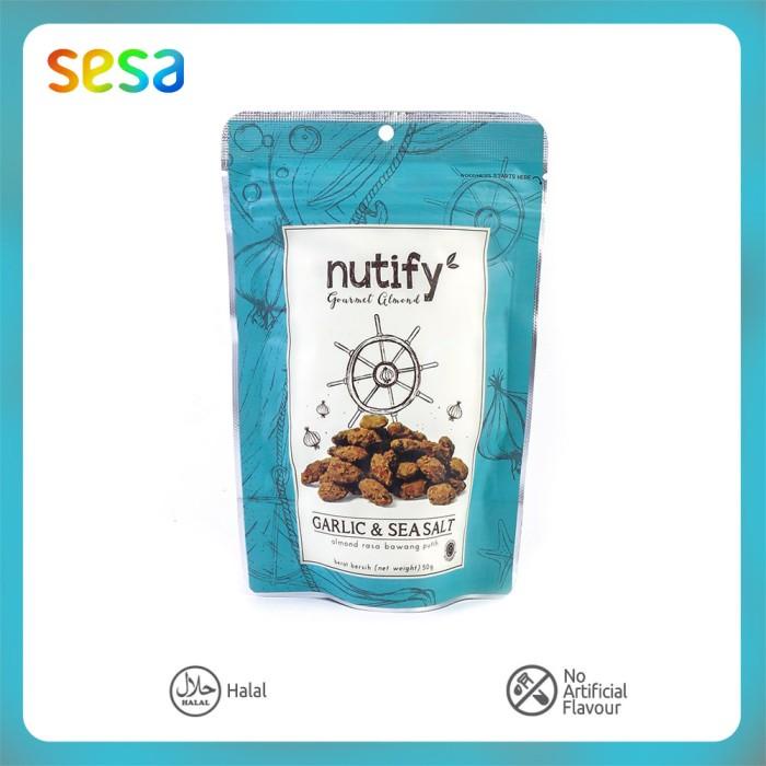 

Nutify Almond Garlic & Seasalt 50gr Best Seller