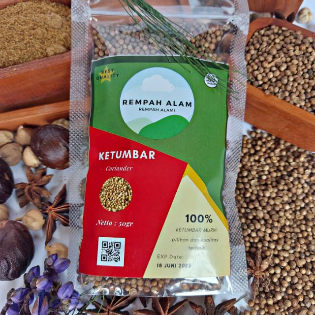 

50gr~100gr Ketumbar / Coriander by REMPAH ALAM / Rempah / Bumbu / Bumbu Dapur