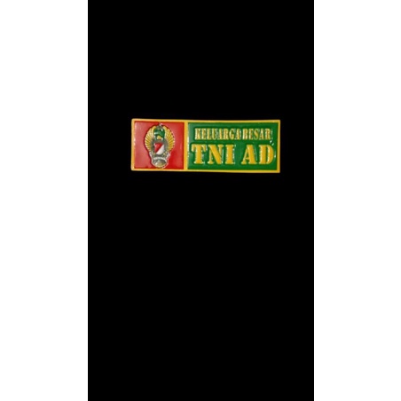 Stiker Plat Nomor Tni Ad - Sticker Plat Nomor Tni Ad
