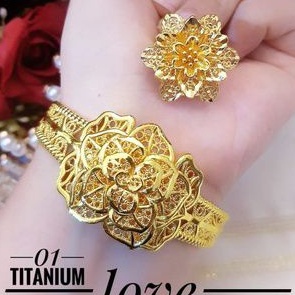 Xuping set gelang cincin y712