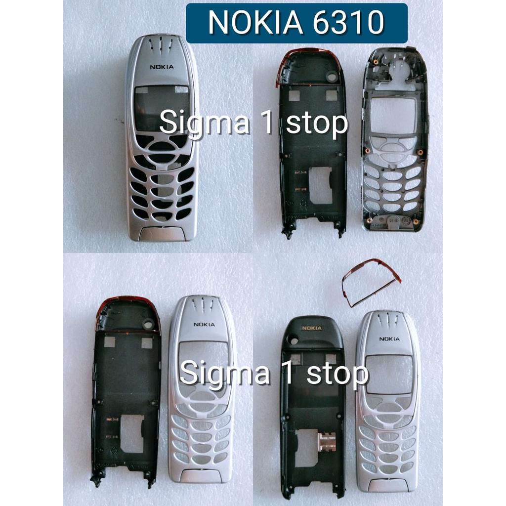 CASING NOKIA 6310 + TULANG  KESING NOKIA JADUL  INFRARED  INFRA RED  HOUSING  FRAME  TULANG TENGAH  