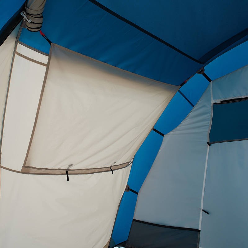 QUECHUA Arpenaz Family 4 Dome Tent Tenda Camping Keluarga Untuk 4 Orang Original - Fresh Blue
