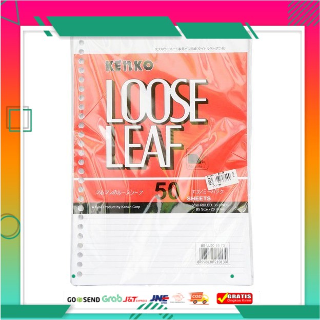 

KENKO LOOSE LEAF B5-50