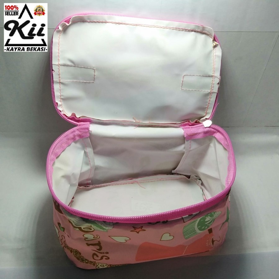 Tas Kotak Mini Karakter - Lunch Bag Waterproof - Tas Bekal Serbaguna