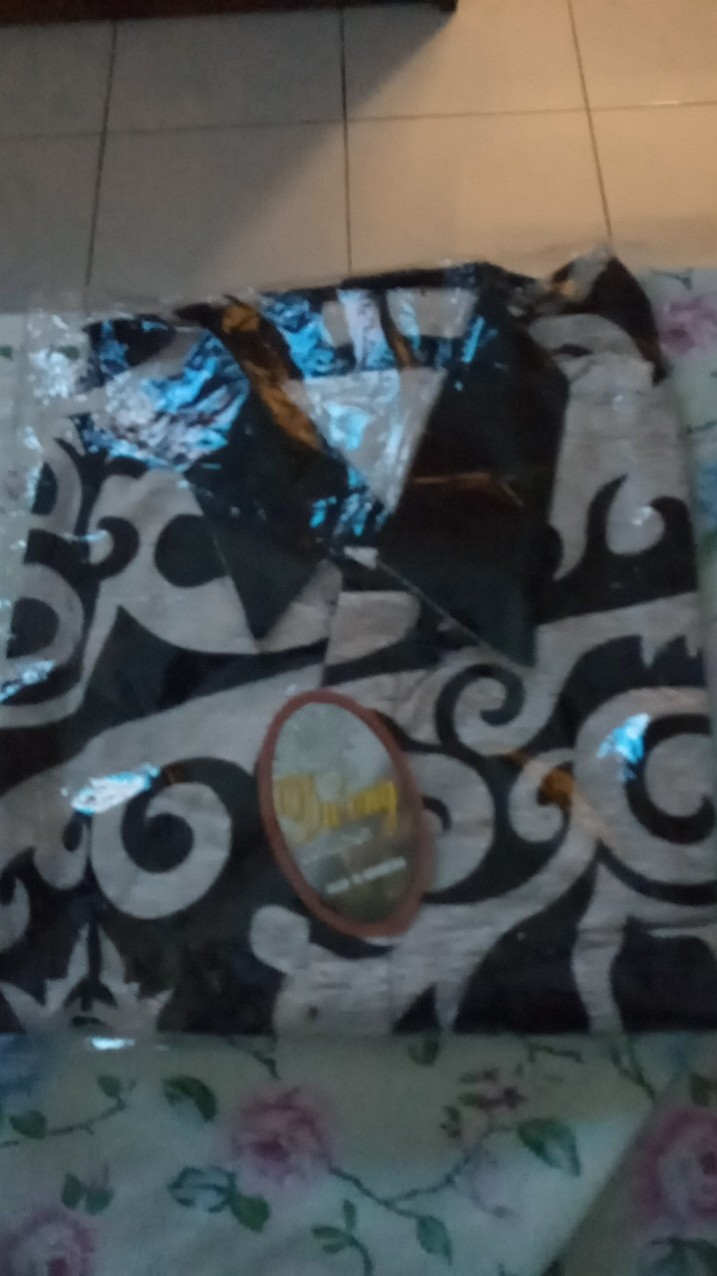 Atasan Batik Dolby Dolbi Dobby Doby Tenun Sutra Tulis Halus Katun Atbm Baron ,sarombit Atasan